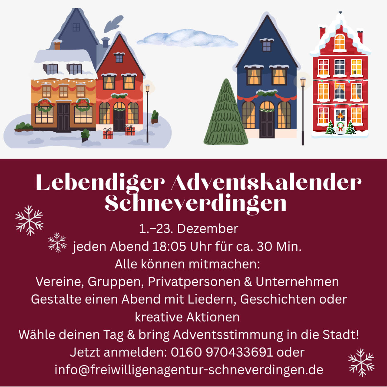 Mehr über den Artikel erfahren Am 23.12. haben wir den Lebendigen Adventskalender zu Gast